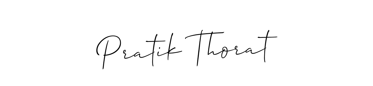 This is the best signature style for the Pratik Thorat name. Also you like these signature font (Allison_Script). Mix name signature. Pratik Thorat signature style 2 images and pictures png