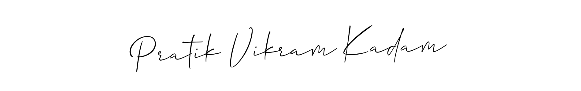 You can use this online signature creator to create a handwritten signature for the name Pratik Vikram Kadam. This is the best online autograph maker. Pratik Vikram Kadam signature style 2 images and pictures png