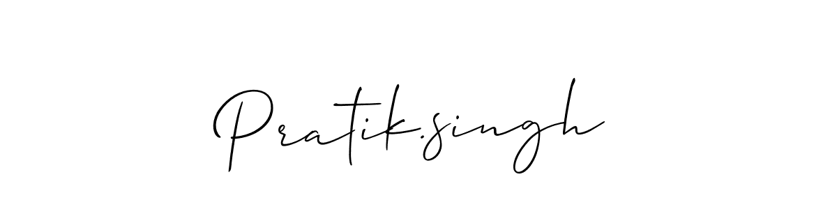 Best and Professional Signature Style for Pratik.singh. Allison_Script Best Signature Style Collection. Pratik.singh signature style 2 images and pictures png