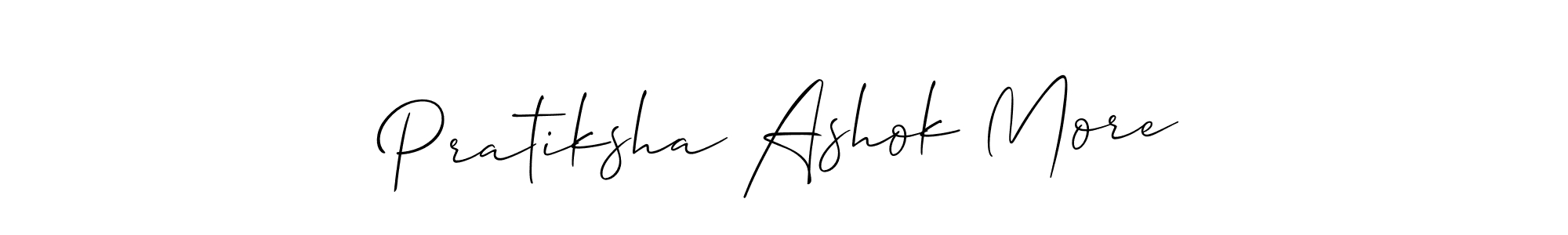 See photos of Pratiksha Ashok More official signature by Spectra . Check more albums & portfolios. Read reviews & check more about Allison_Script font. Pratiksha Ashok More signature style 2 images and pictures png