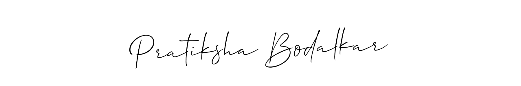 This is the best signature style for the Pratiksha Bodalkar name. Also you like these signature font (Allison_Script). Mix name signature. Pratiksha Bodalkar signature style 2 images and pictures png