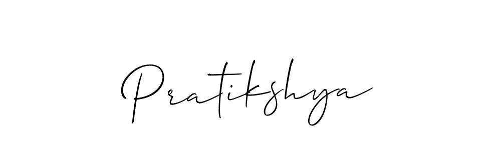 You can use this online signature creator to create a handwritten signature for the name Pratikshya. This is the best online autograph maker. Pratikshya signature style 2 images and pictures png