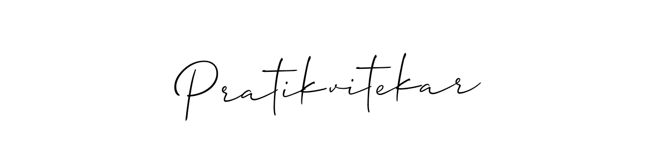 if you are searching for the best signature style for your name Pratikvitekar. so please give up your signature search. here we have designed multiple signature styles  using Allison_Script. Pratikvitekar signature style 2 images and pictures png