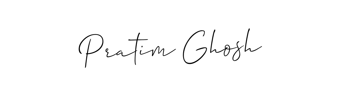 How to Draw Pratim Ghosh signature style? Allison_Script is a latest design signature styles for name Pratim Ghosh. Pratim Ghosh signature style 2 images and pictures png