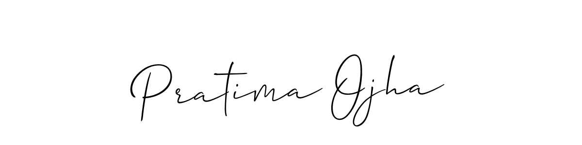 This is the best signature style for the Pratima Ojha name. Also you like these signature font (Allison_Script). Mix name signature. Pratima Ojha signature style 2 images and pictures png