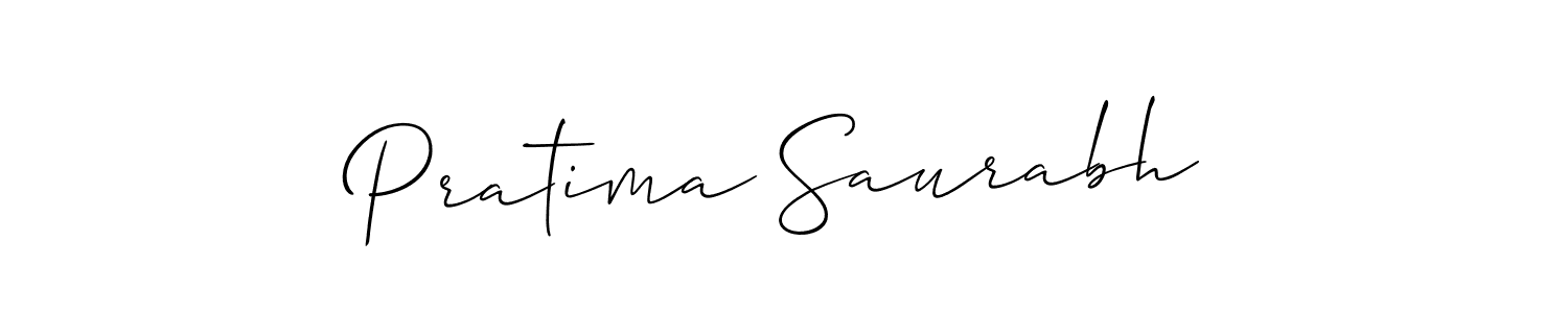 Make a beautiful signature design for name Pratima Saurabh. Use this online signature maker to create a handwritten signature for free. Pratima Saurabh signature style 2 images and pictures png