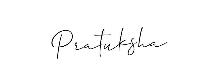 Best and Professional Signature Style for Pratuksha. Allison_Script Best Signature Style Collection. Pratuksha signature style 2 images and pictures png