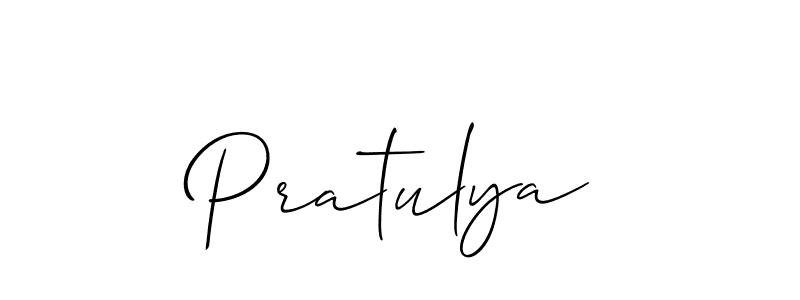 You can use this online signature creator to create a handwritten signature for the name Pratulya. This is the best online autograph maker. Pratulya signature style 2 images and pictures png