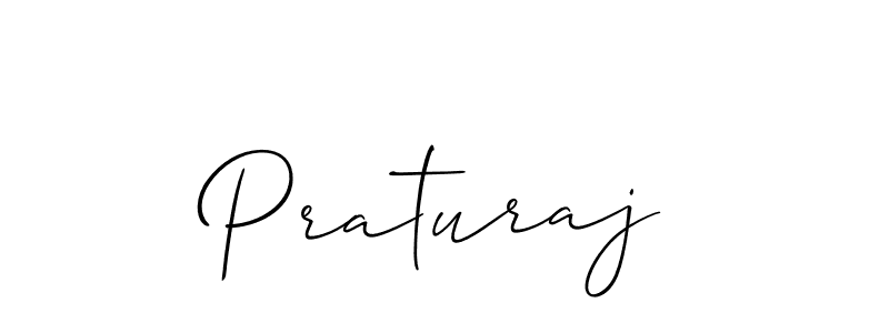 Make a beautiful signature design for name Praturaj. With this signature (Allison_Script) style, you can create a handwritten signature for free. Praturaj signature style 2 images and pictures png
