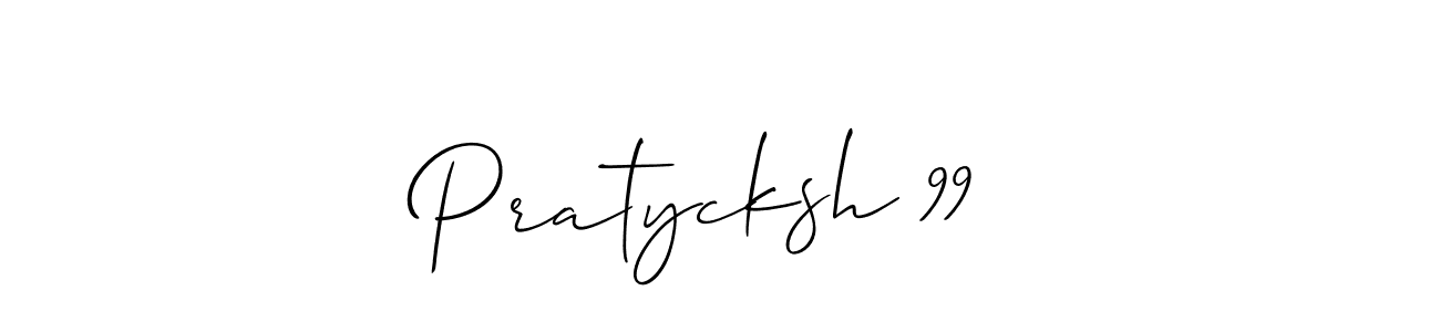 How to Draw Pratycksh 99  signature style? Allison_Script is a latest design signature styles for name Pratycksh 99 . Pratycksh 99  signature style 2 images and pictures png