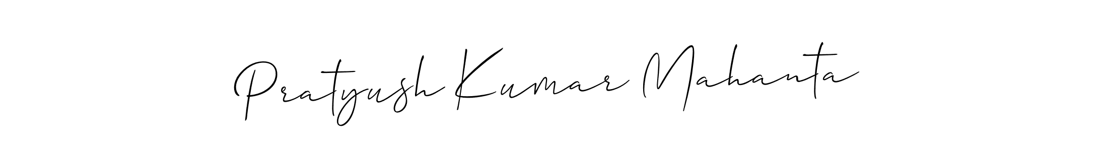 This is the best signature style for the Pratyush Kumar Mahanta name. Also you like these signature font (Allison_Script). Mix name signature. Pratyush Kumar Mahanta signature style 2 images and pictures png