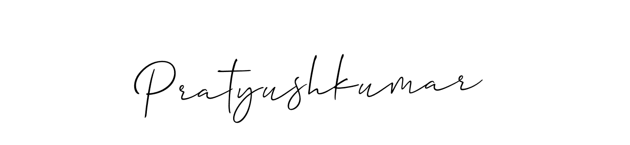 How to Draw Pratyushkumar signature style? Allison_Script is a latest design signature styles for name Pratyushkumar. Pratyushkumar signature style 2 images and pictures png