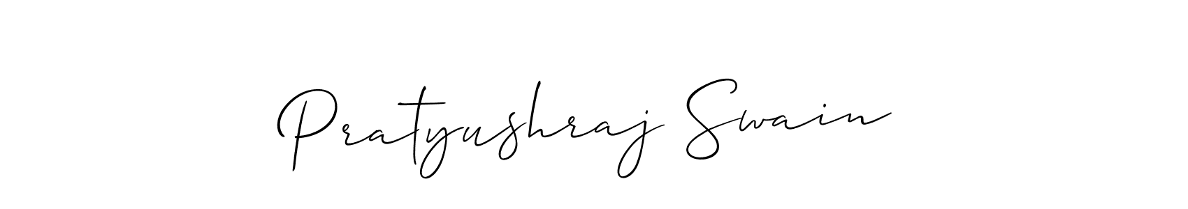 Similarly Allison_Script is the best handwritten signature design. Signature creator online .You can use it as an online autograph creator for name Pratyushraj Swain. Pratyushraj Swain signature style 2 images and pictures png