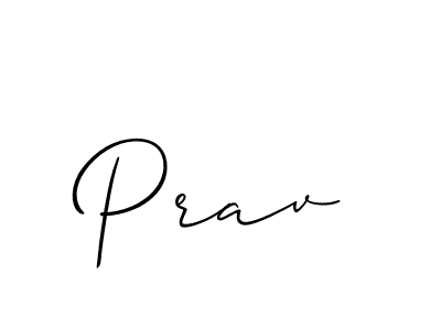 How to make Prav name signature. Use Allison_Script style for creating short signs online. This is the latest handwritten sign. Prav signature style 2 images and pictures png