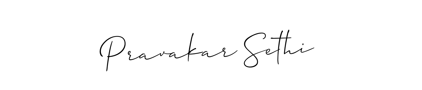 It looks lik you need a new signature style for name Pravakar Sethi. Design unique handwritten (Allison_Script) signature with our free signature maker in just a few clicks. Pravakar Sethi signature style 2 images and pictures png