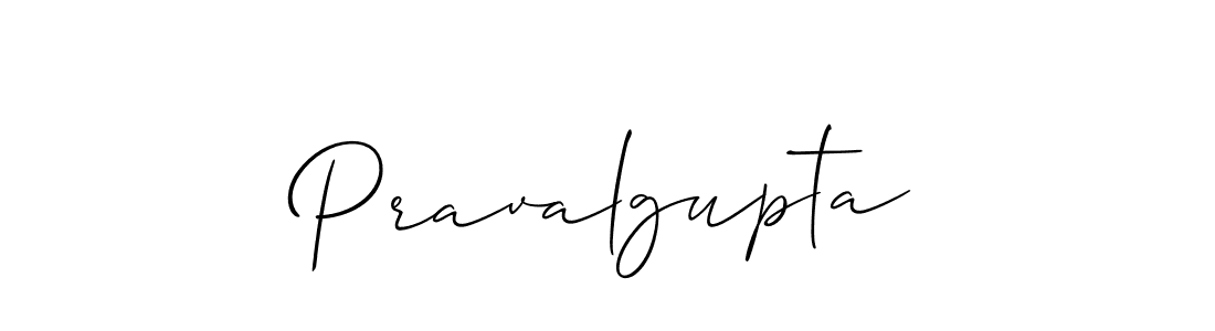 Allison_Script is a professional signature style that is perfect for those who want to add a touch of class to their signature. It is also a great choice for those who want to make their signature more unique. Get Pravalgupta name to fancy signature for free. Pravalgupta signature style 2 images and pictures png