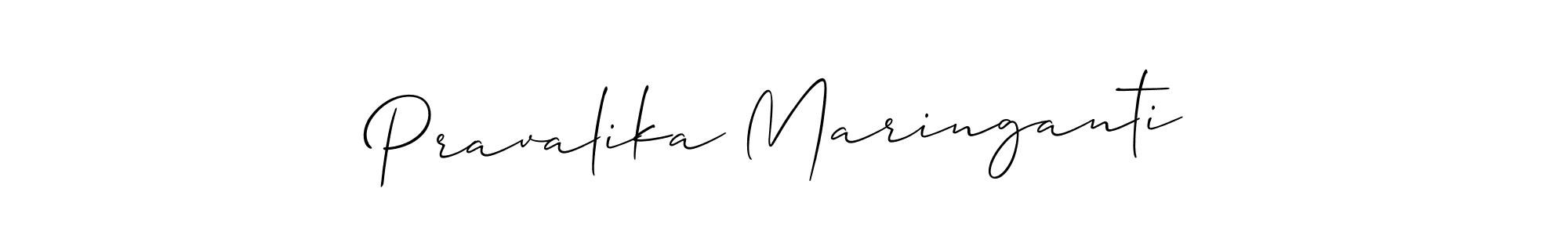 How to Draw Pravalika Maringanti signature style? Allison_Script is a latest design signature styles for name Pravalika Maringanti. Pravalika Maringanti signature style 2 images and pictures png