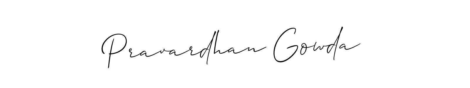 See photos of Pravardhan Gowda official signature by Spectra . Check more albums & portfolios. Read reviews & check more about Allison_Script font. Pravardhan Gowda signature style 2 images and pictures png