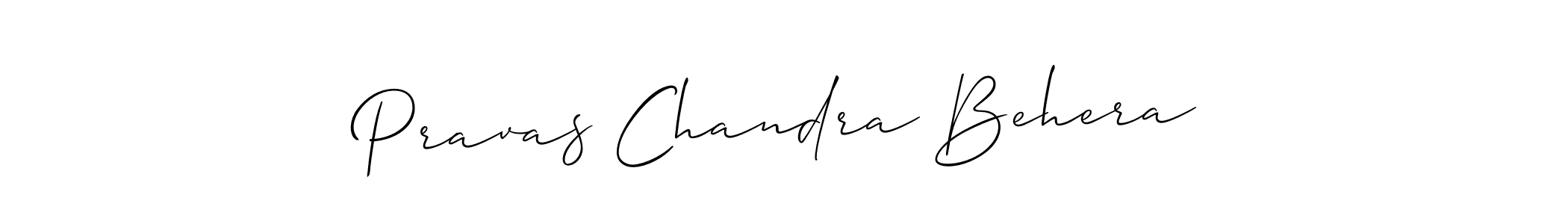 How to make Pravas Chandra Behera name signature. Use Allison_Script style for creating short signs online. This is the latest handwritten sign. Pravas Chandra Behera signature style 2 images and pictures png