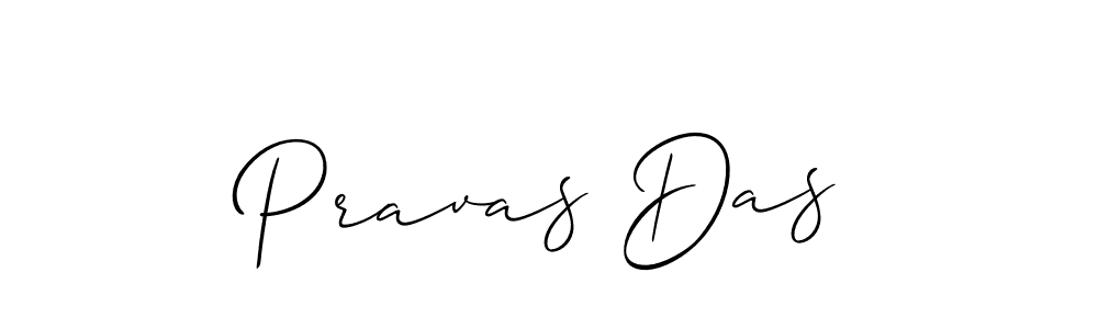 How to make Pravas Das name signature. Use Allison_Script style for creating short signs online. This is the latest handwritten sign. Pravas Das signature style 2 images and pictures png