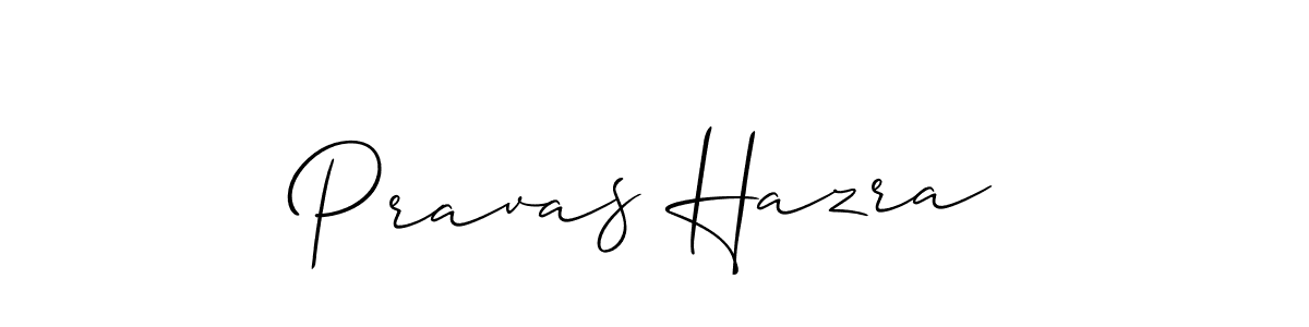 Create a beautiful signature design for name Pravas Hazra. With this signature (Allison_Script) fonts, you can make a handwritten signature for free. Pravas Hazra signature style 2 images and pictures png