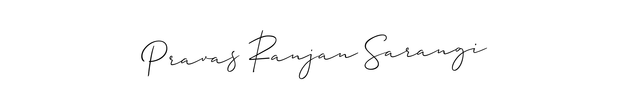 How to make Pravas Ranjan Sarangi signature? Allison_Script is a professional autograph style. Create handwritten signature for Pravas Ranjan Sarangi name. Pravas Ranjan Sarangi signature style 2 images and pictures png