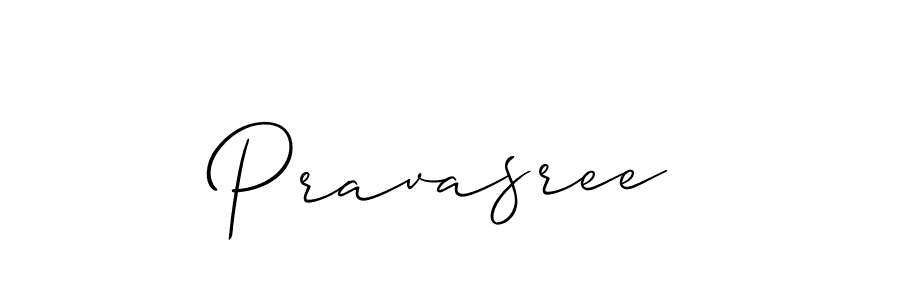Make a beautiful signature design for name Pravasree. Use this online signature maker to create a handwritten signature for free. Pravasree signature style 2 images and pictures png