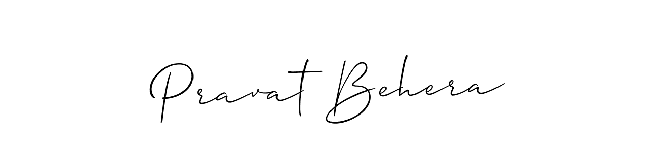 Also You can easily find your signature by using the search form. We will create Pravat Behera name handwritten signature images for you free of cost using Allison_Script sign style. Pravat Behera signature style 2 images and pictures png