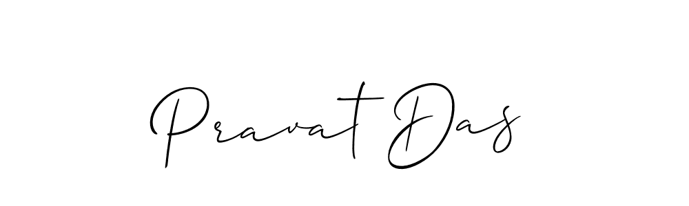 Make a beautiful signature design for name Pravat Das. With this signature (Allison_Script) style, you can create a handwritten signature for free. Pravat Das signature style 2 images and pictures png