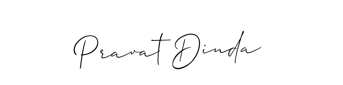 You should practise on your own different ways (Allison_Script) to write your name (Pravat Dinda) in signature. don't let someone else do it for you. Pravat Dinda signature style 2 images and pictures png