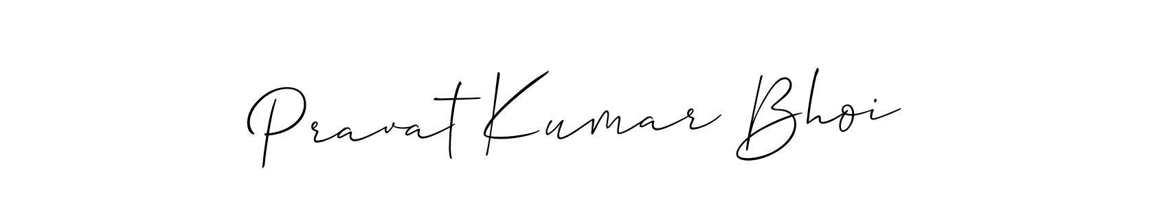 It looks lik you need a new signature style for name Pravat Kumar Bhoi. Design unique handwritten (Allison_Script) signature with our free signature maker in just a few clicks. Pravat Kumar Bhoi signature style 2 images and pictures png