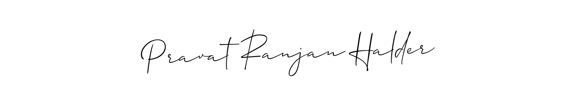 How to Draw Pravat Ranjan Halder signature style? Allison_Script is a latest design signature styles for name Pravat Ranjan Halder. Pravat Ranjan Halder signature style 2 images and pictures png