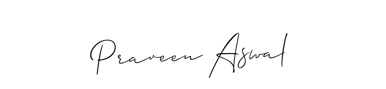 Here are the top 10 professional signature styles for the name Praveen Aswal. These are the best autograph styles you can use for your name. Praveen Aswal signature style 2 images and pictures png