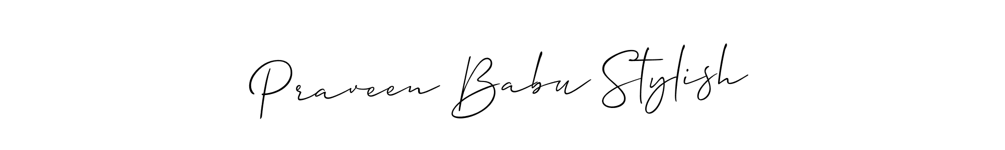 You can use this online signature creator to create a handwritten signature for the name Praveen Babu Stylish. This is the best online autograph maker. Praveen Babu Stylish signature style 2 images and pictures png
