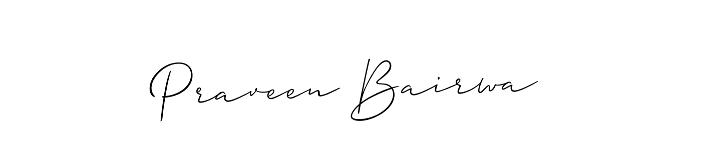 You can use this online signature creator to create a handwritten signature for the name Praveen Bairwa. This is the best online autograph maker. Praveen Bairwa signature style 2 images and pictures png