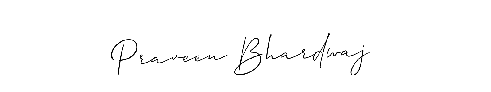 How to make Praveen Bhardwaj signature? Allison_Script is a professional autograph style. Create handwritten signature for Praveen Bhardwaj name. Praveen Bhardwaj signature style 2 images and pictures png