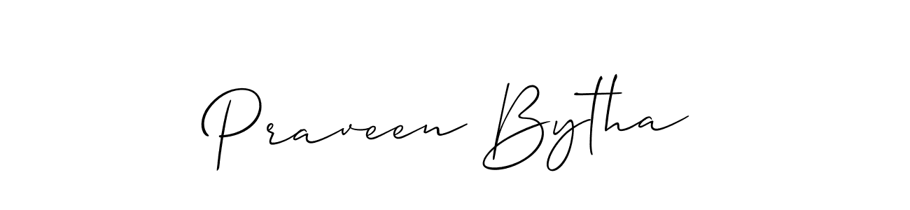 This is the best signature style for the Praveen Bytha name. Also you like these signature font (Allison_Script). Mix name signature. Praveen Bytha signature style 2 images and pictures png