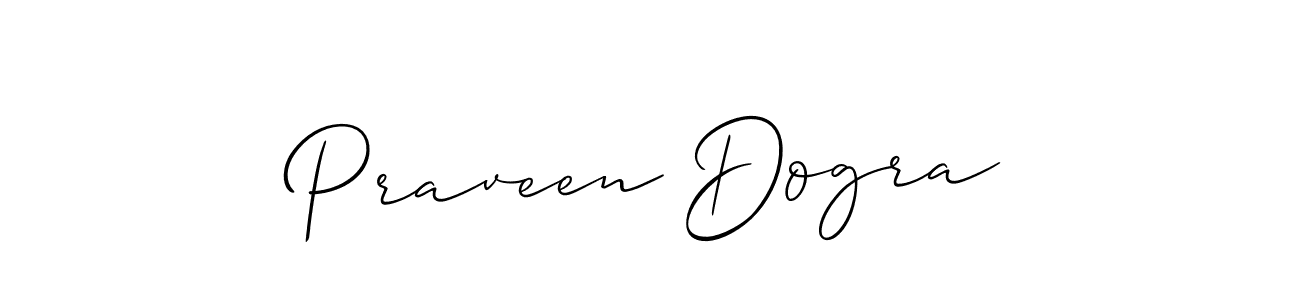 Once you've used our free online signature maker to create your best signature Allison_Script style, it's time to enjoy all of the benefits that Praveen Dogra name signing documents. Praveen Dogra signature style 2 images and pictures png