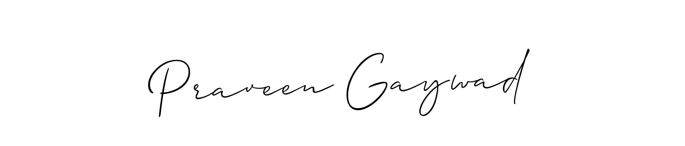 It looks lik you need a new signature style for name Praveen Gaywad. Design unique handwritten (Allison_Script) signature with our free signature maker in just a few clicks. Praveen Gaywad signature style 2 images and pictures png