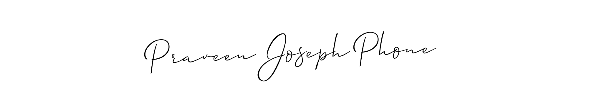 Check out images of Autograph of Praveen Joseph Phone name. Actor Praveen Joseph Phone Signature Style. Allison_Script is a professional sign style online. Praveen Joseph Phone signature style 2 images and pictures png