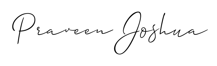 Try this chic Praveen Joshua handwritten sign style. Using Allison_Script font elements, it gives your name a sleek, memorable identity. Praveen Joshua signature style 2 images and pictures png