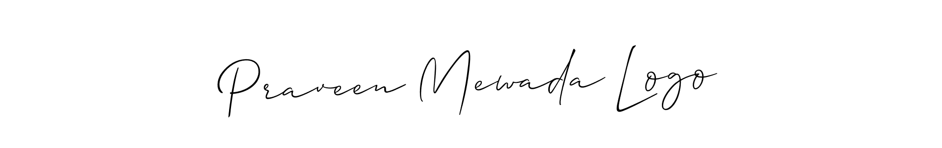 Also we have Praveen Mewada Logo name is the best signature style. Create professional handwritten signature collection using Allison_Script autograph style. Praveen Mewada Logo signature style 2 images and pictures png
