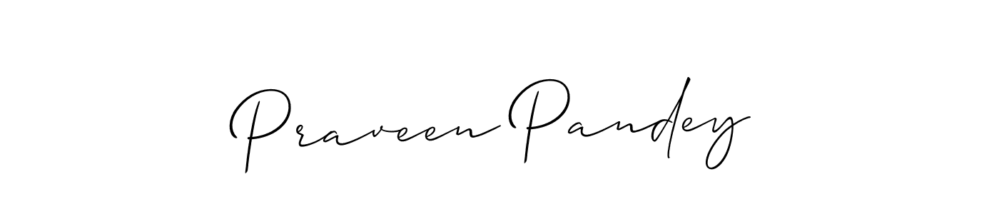 Make a beautiful signature design for name Praveen Pandey. Use this online signature maker to create a handwritten signature for free. Praveen Pandey signature style 2 images and pictures png