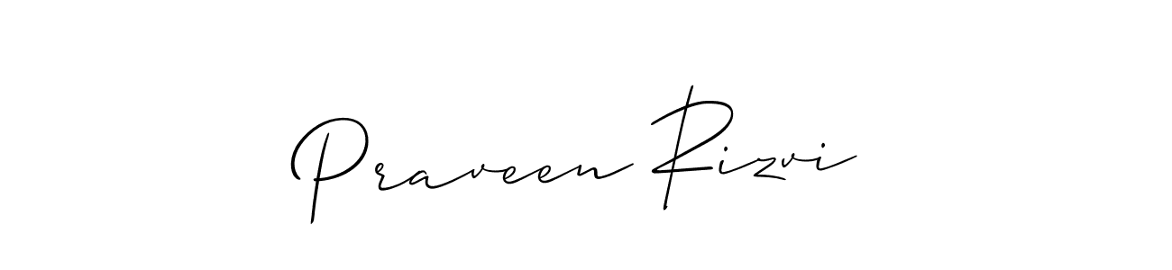 This is the best signature style for the Praveen Rizvi name. Also you like these signature font (Allison_Script). Mix name signature. Praveen Rizvi signature style 2 images and pictures png