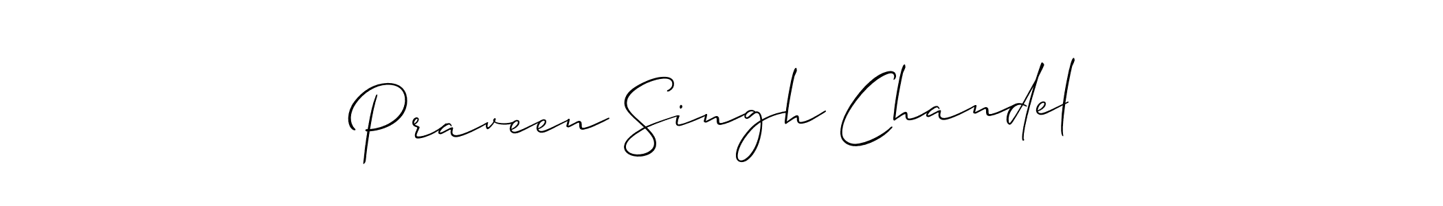 Similarly Allison_Script is the best handwritten signature design. Signature creator online .You can use it as an online autograph creator for name Praveen Singh Chandel. Praveen Singh Chandel signature style 2 images and pictures png