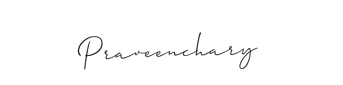 Make a beautiful signature design for name Praveenchary. Use this online signature maker to create a handwritten signature for free. Praveenchary signature style 2 images and pictures png