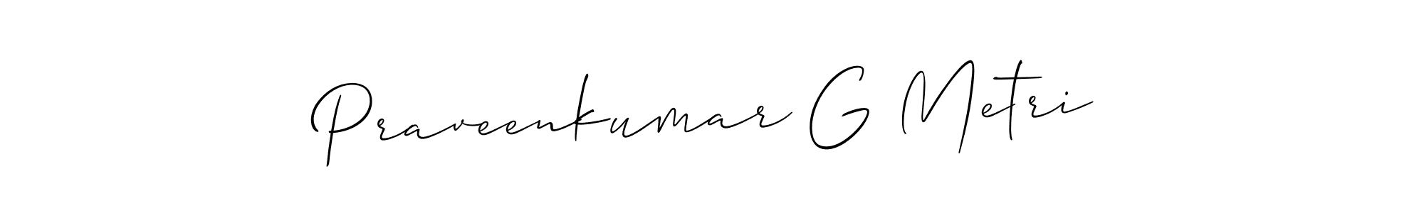 Here are the top 10 professional signature styles for the name Praveenkumar G Metri. These are the best autograph styles you can use for your name. Praveenkumar G Metri signature style 2 images and pictures png