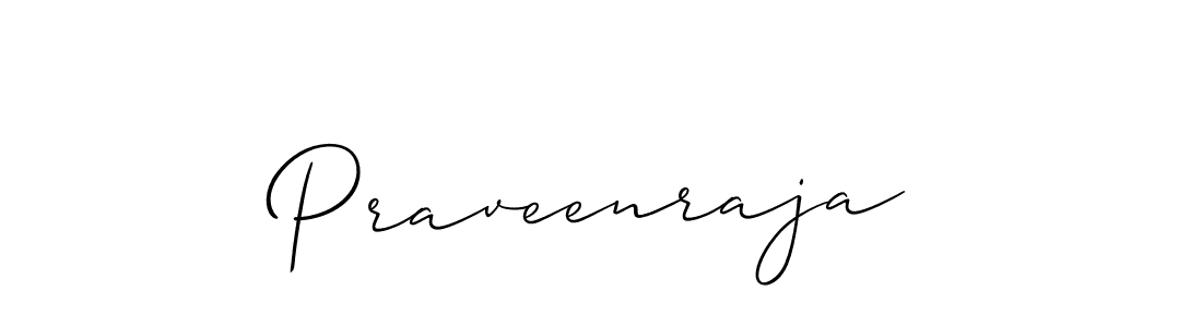 Praveenraja stylish signature style. Best Handwritten Sign (Allison_Script) for my name. Handwritten Signature Collection Ideas for my name Praveenraja. Praveenraja signature style 2 images and pictures png