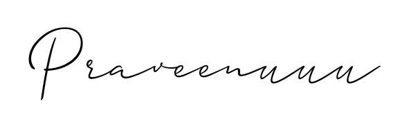 Get an exclusive digital autograph for Praveenuuu. The Allison_Script typeface captures the charm of real penmanship on paper. Praveenuuu signature style 2 images and pictures png