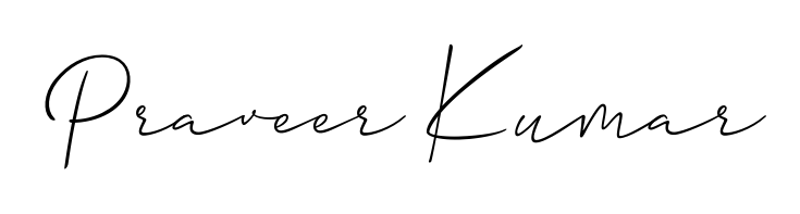 The Allison_Script handwriting style adds charm and authenticity to name Praveer Kumar. A wonderful choice for personal thank-you notes. Praveer Kumar signature style 2 images and pictures png